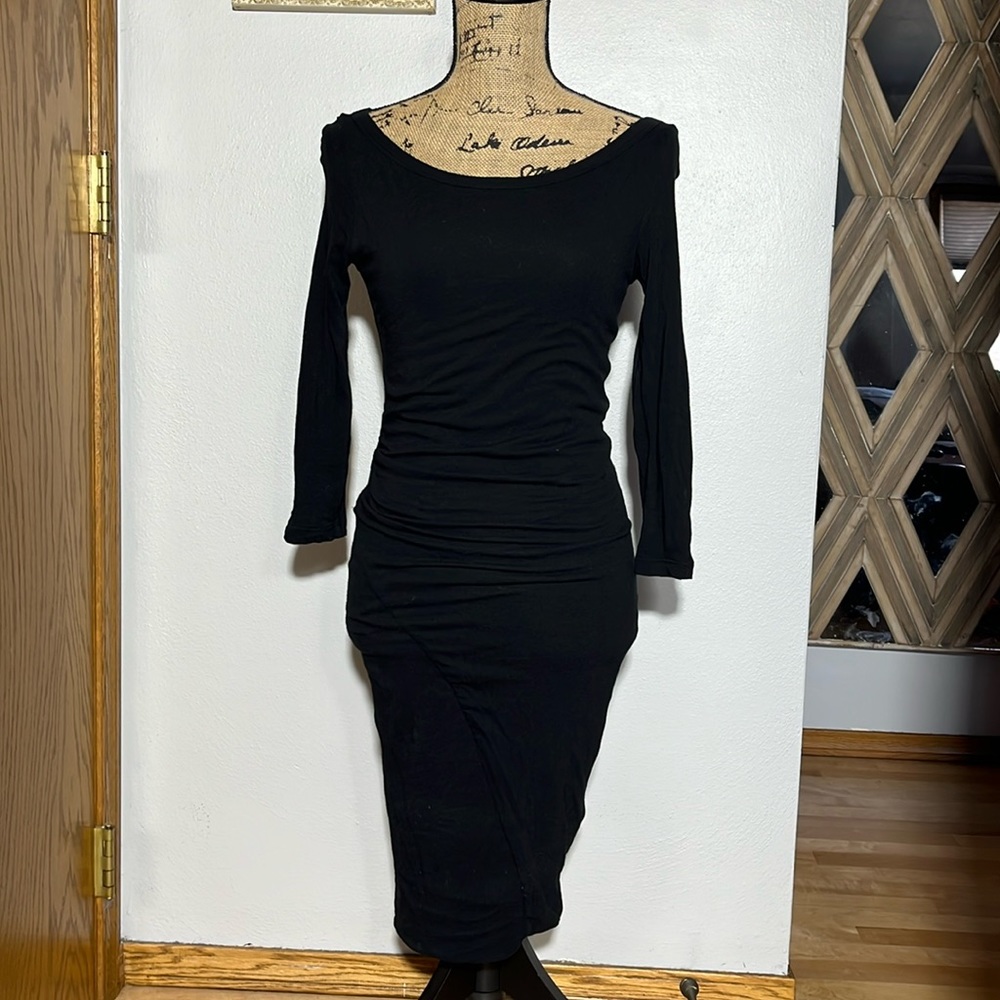 James Perse black dress